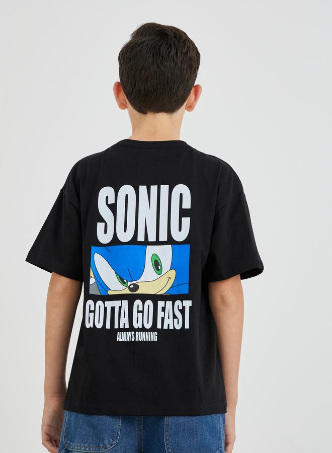 Styli Graphic Print Round Neck T-Shirt - Image 5