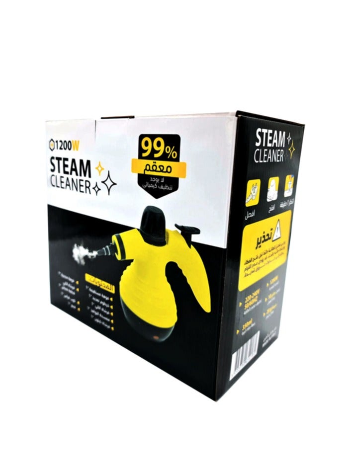 Steam Cleaner with 10 Accessories 1200W - Image 3