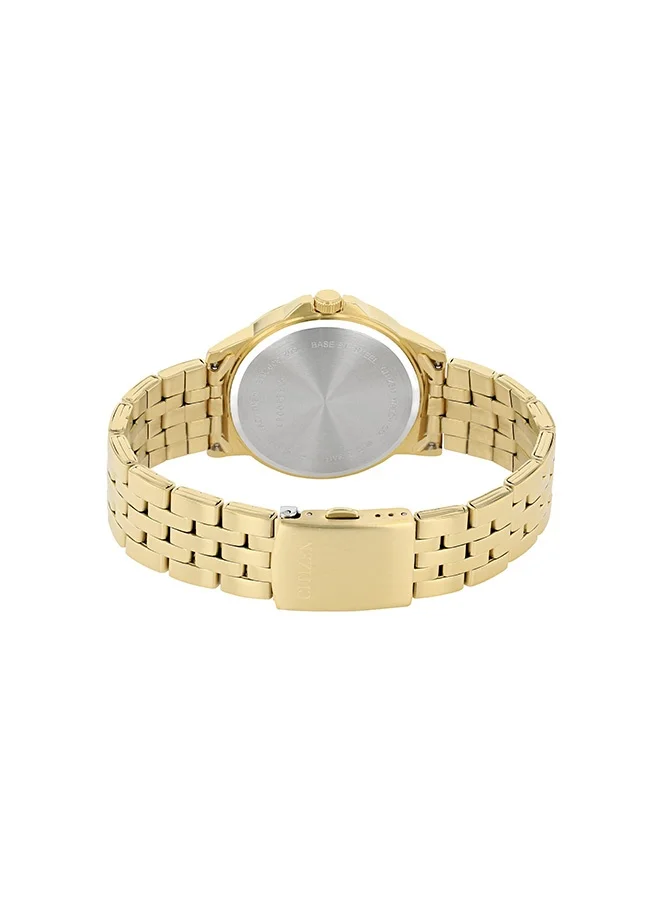CITIZEN Stainless Steel Strap with Gold Plating Analog Watch BF2013-56E - 41 mm