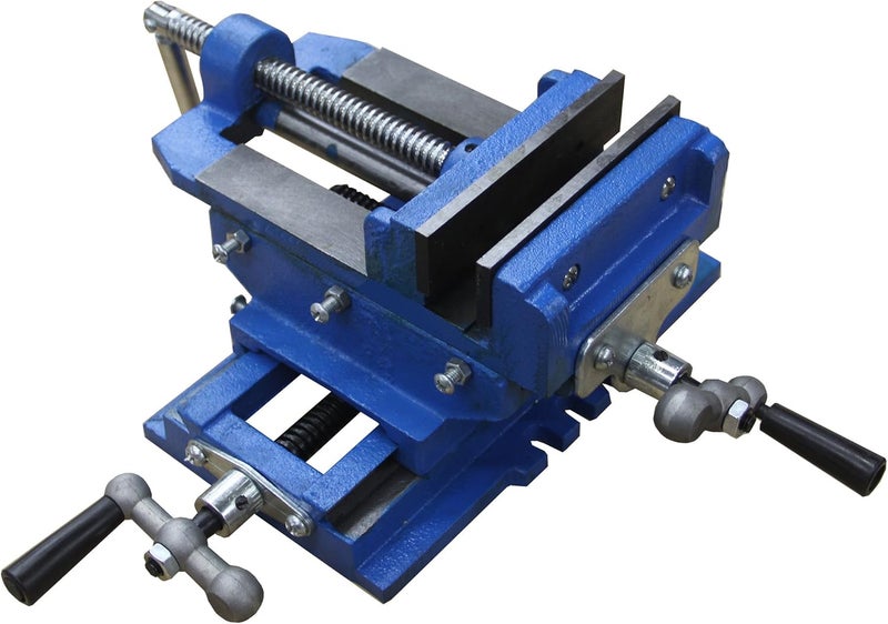 HFS (R) 3" Cross Slide Vise Drill Press Metal Milling 2 Way X-Y Heavy Duty Clamp Machine - Image 1
