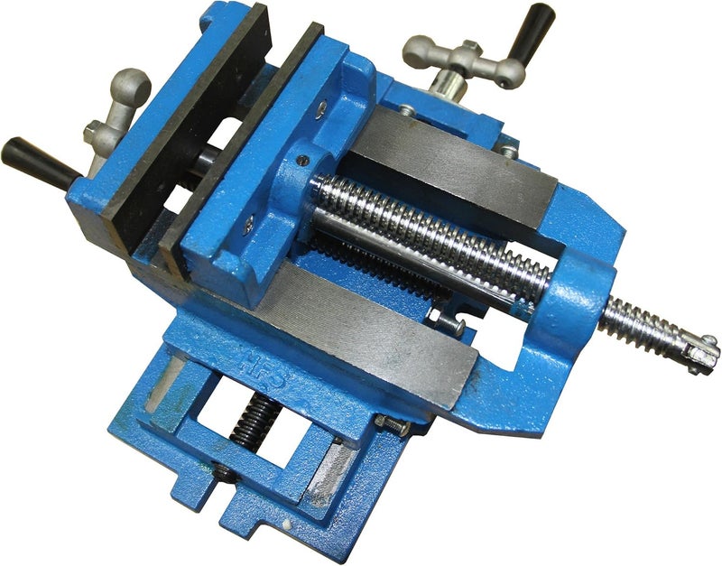 HFS (R) 3" Cross Slide Vise Drill Press Metal Milling 2 Way X-Y Heavy Duty Clamp Machine - Image 5