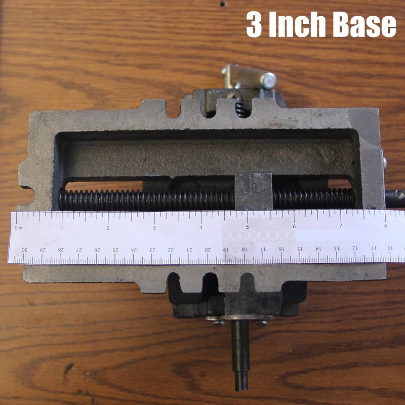 HFS (R) 3" Cross Slide Vise Drill Press Metal Milling 2 Way X-Y Heavy Duty Clamp Machine - Image 2