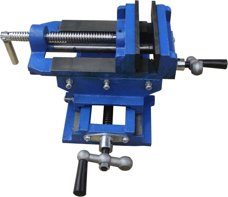 HFS (R) 3" Cross Slide Vise Drill Press Metal Milling 2 Way X-Y Heavy Duty Clamp Machine - Image 4