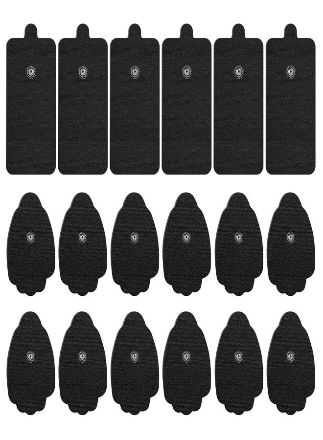 CESLIFF TENS Unit Electrode Pads CESLIFF 20 Pack 3.5mm Snap Replacement Pads for Electrotherapy Reuseable Self-Adhesive Electrode - Image 1