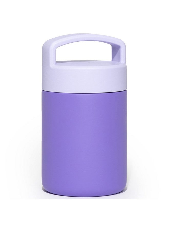 وي سبراوت ترمس غداء معزول من الفولاذ المقاوم للصدأ من WeeSprout، ترمس حساء للأطعمة الساخنة والباردة، وعاء طعام للأطفال سعة 12 أونصة، مقبض مناسب للأطفال، وعاء طعام مانع للتسرب، ترموس للطعام الساخن - Image 1