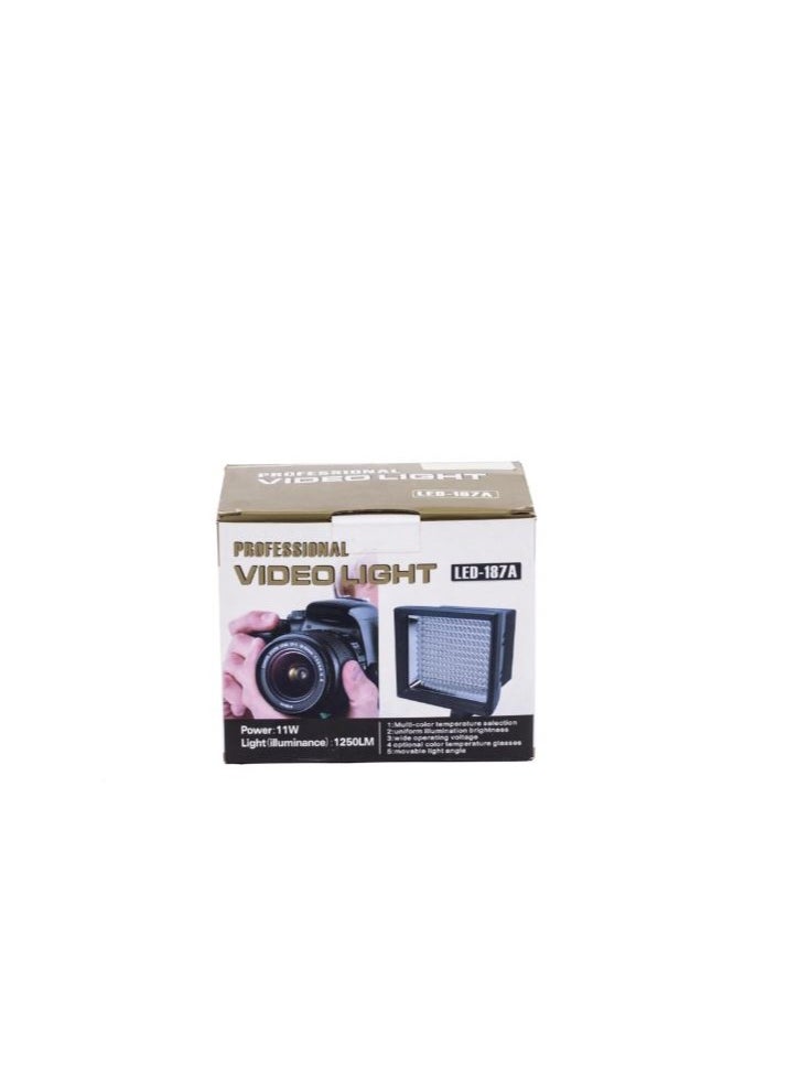 PROMAGE - PROMAGE LED187A Professional Video Light with Dual Color Temperature, Long-Life LED, and 10m Brightness Range - Image 1