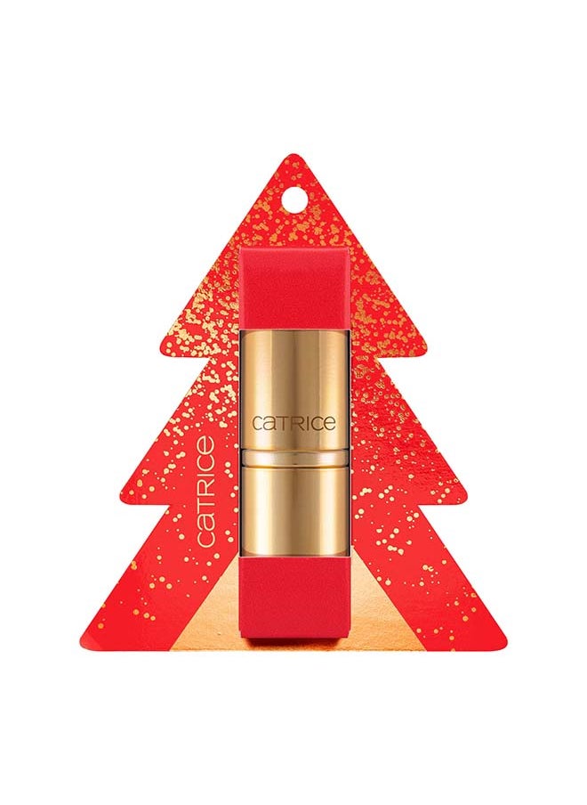 Catrice Sparks Of Joy Satin Lipstick C01 Red Kisses For Santa  - Image 3