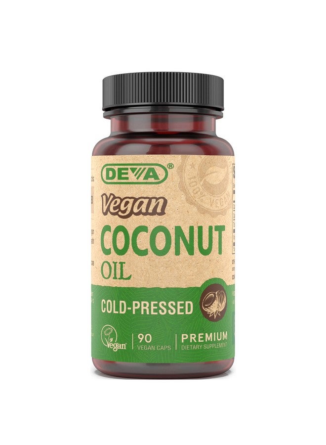 Deva Vegan Virgin Coconut Oil - 500 mg 90 Vcap - Image 1