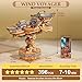 Tonecheer 3D Wooden Puzzle for Adults DIY Japanese Wooden Ship Model Kit with Music Orien Airship Vintage Movable Building Kit Best Gift Ideas for Boys and Men Wind Voyager - Image 4