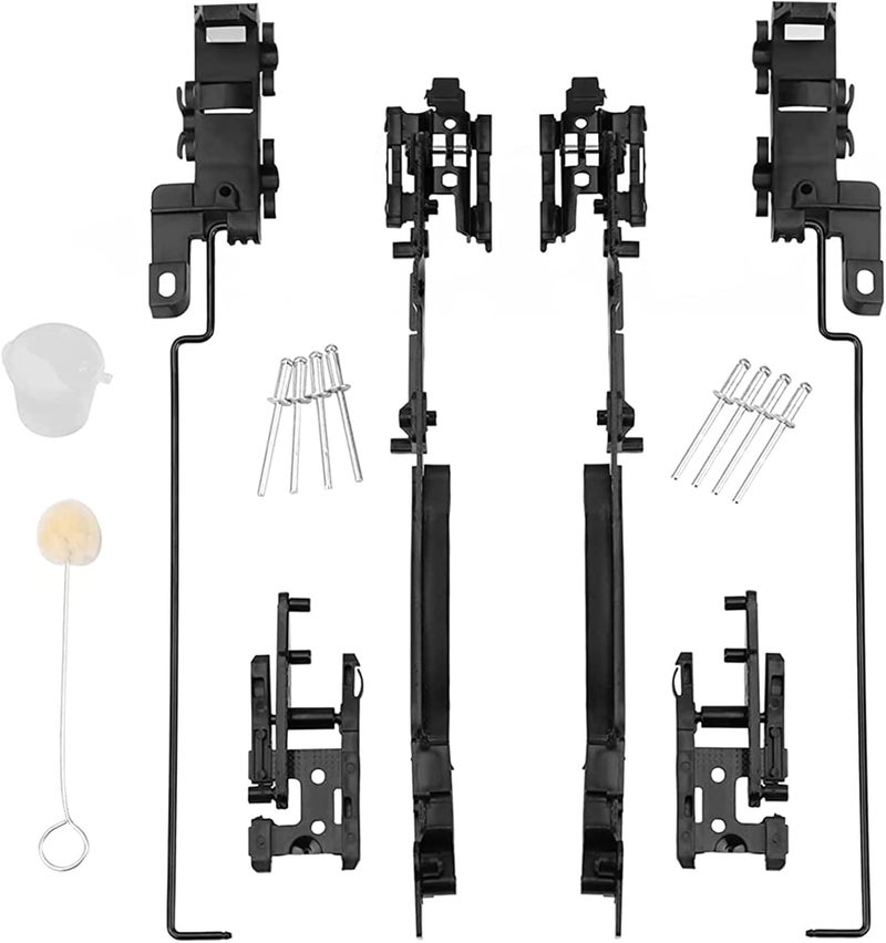 FLAMPETUS Sunroof Repair Kit Track Assembly for Ford F150 F250 F350 F450 Expedition Lincoln