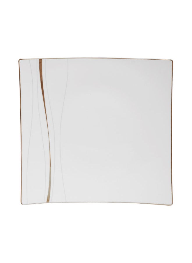 Royal Porcelain Royal Porcelain | Square Plate | Odeitplatinum | 20.5 CM  - Image 1