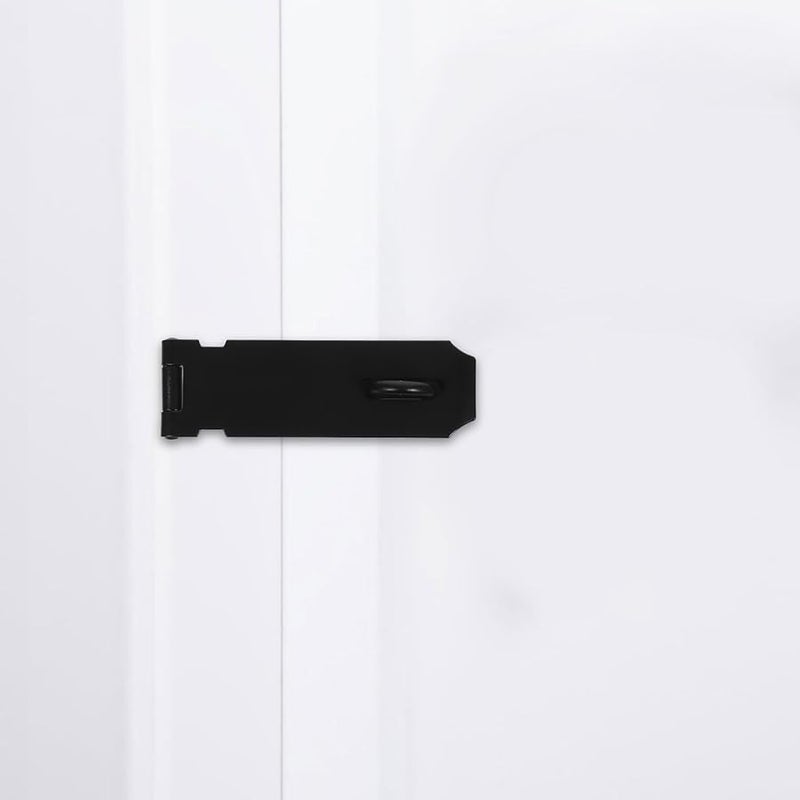 Thickened Black Stainless Steel Door Lock Hasp Latch Anti Theft Security Clasp for Gates Cabinets - Image 4