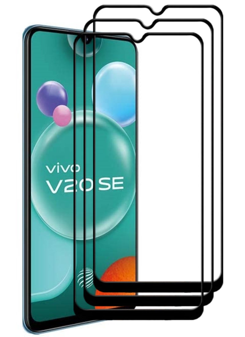 أكاليكس 3  قطع، حماية شاشة،  لهاتف فيفو V20 SE  ، جودة ممتازة. - Image 1