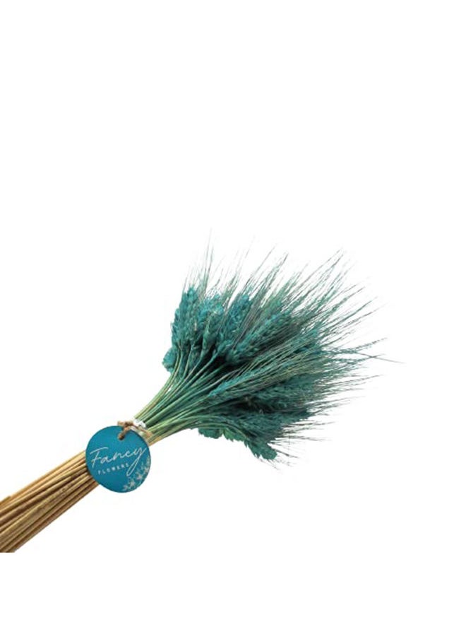 Generic Natural Dried Flowers Wheat Grass Bundle Artificial Dried Flowers Blue Bayou 100  - Image 4