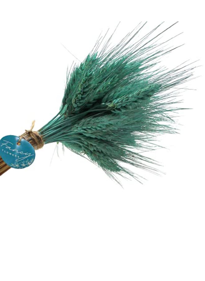 Generic Natural Dried Flowers Wheat Grass Bundle Artificial Dried Flowers Blue Bayou 100  - Image 3
