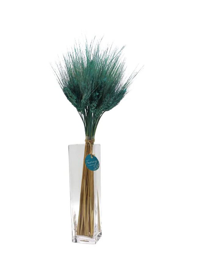 Generic Natural Dried Flowers Wheat Grass Bundle Artificial Dried Flowers Blue Bayou 100  - Image 2