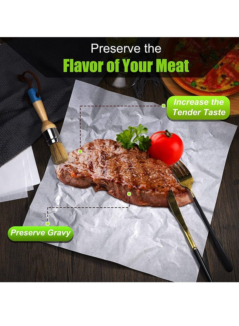 XiuWoo White Butcher Paper 100 Pieces 12 x Inches Disposable Sheets Square Meat Sheet Precut No Wax for Wrapping Heat PressArt Project - Image 5