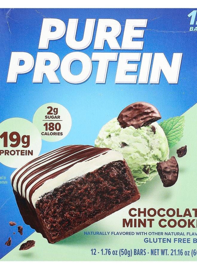 Gluten Free Bar Chocolate Mint Cookie  12 Bars 1.76 oz (50 g) Each