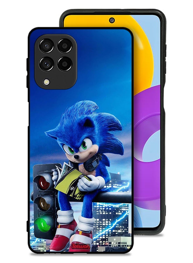 Tolwak Samsung Galaxy M53 Protective Case Cover Sonic Reading - Image 1