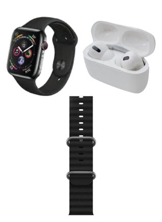 BSNL 2+1 Unisex Smart Watch Series9 Wireless Earphones with Charging Case Extra Strap in Assorted Color Full Touch Color Screen Bluetooth Calling Health & Sports Wireless Charging Black - pzsku/Z613448D61B0425A07B30Z/45/_/1717482726/6d4eaff4-4991-42cb-8aad-908094f5981b