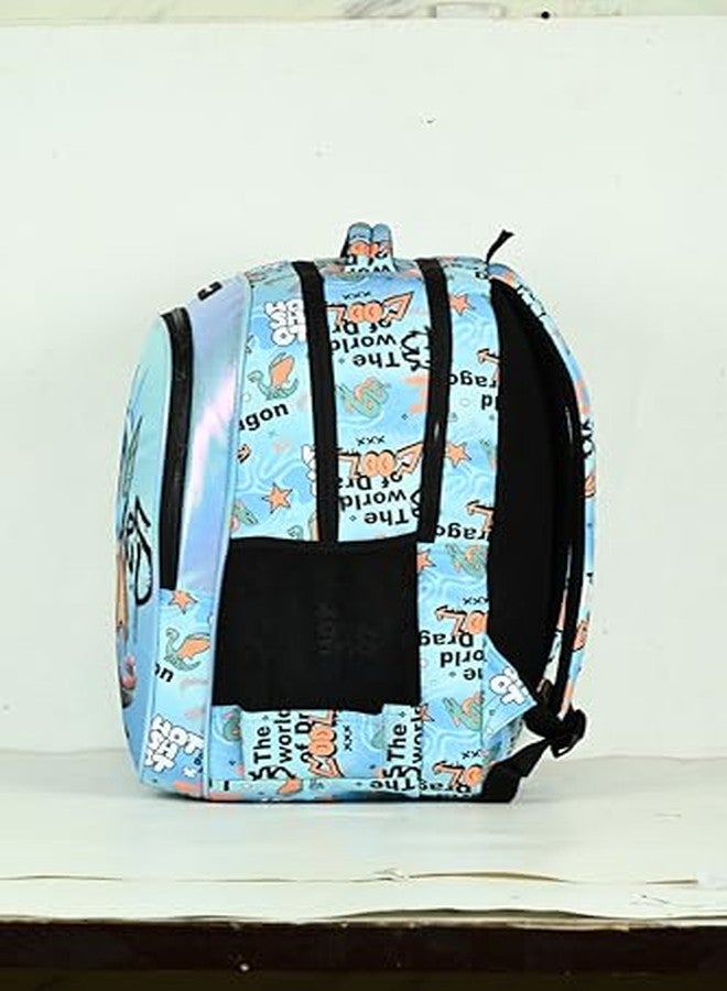HOT SHOT DRAGON_1826|school bag for boys|kids school bag|for boys & girls|18 INCH|water resistant|32L kids backpack - Image 4