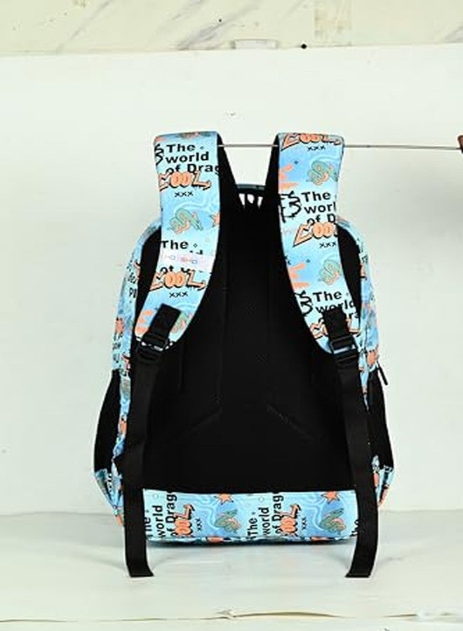 HOT SHOT DRAGON_1826|school bag for boys|kids school bag|for boys & girls|18 INCH|water resistant|32L kids backpack - Image 5