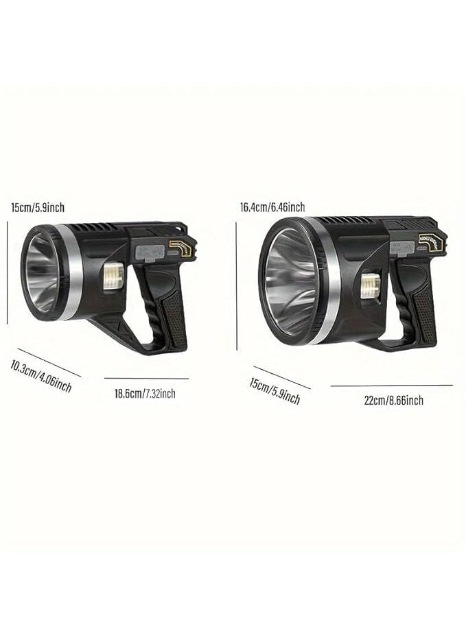 BLURISM USB Rechargeable Work Torch Light Camping Fishing Searching Lamp Mini Led Mini Flashlight High Lumens 100000 Powerful USB Rechargeable Searching Light Work Torch Handheld Flashlight
