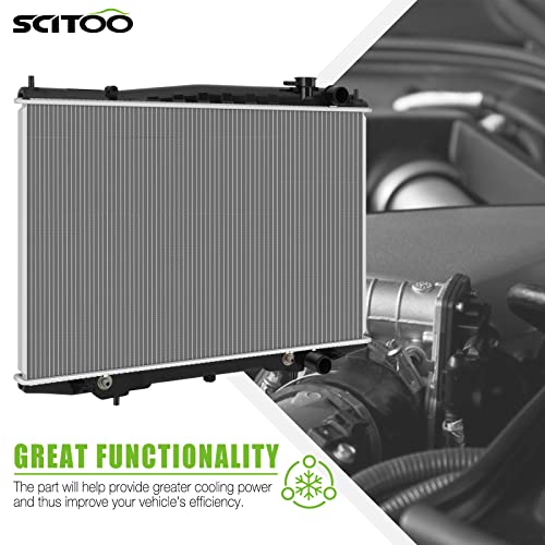 SCITOO Radiator Fit for 2215 1998-2004 Frontier 2000-2004 Xterra 2.4L 3.3L - Image 2