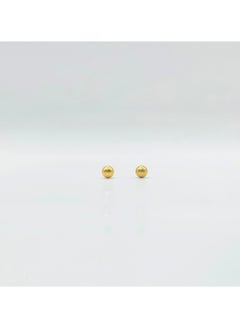 3 Mm Ball Gold Stud | Stainless Steel | 18K Gold Plated - pzsku/Z613496FE7DC2A4B4C08CZ/45/_/1735819163/830786e4-5281-46bd-9380-372451f7679c