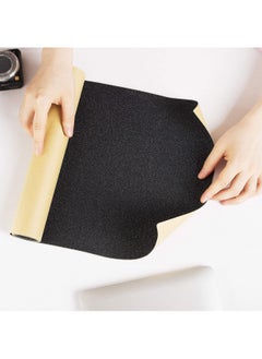 SYOSI Grip Tape, 10" x 36" Skateboard Grip Tape, Non Slip Tape, KASTWAVE Scooter Grips, Longboard Grip Tape, Griptape, Grip Tape Skateboard, Skateboard Grip Tape Sheet, Grip Tape for Skateboards, Black  - Image 3
