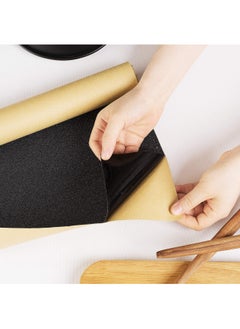 SYOSI Grip Tape, 10" x 36" Skateboard Grip Tape, Non Slip Tape, KASTWAVE Scooter Grips, Longboard Grip Tape, Griptape, Grip Tape Skateboard, Skateboard Grip Tape Sheet, Grip Tape for Skateboards, Black  - Image 2