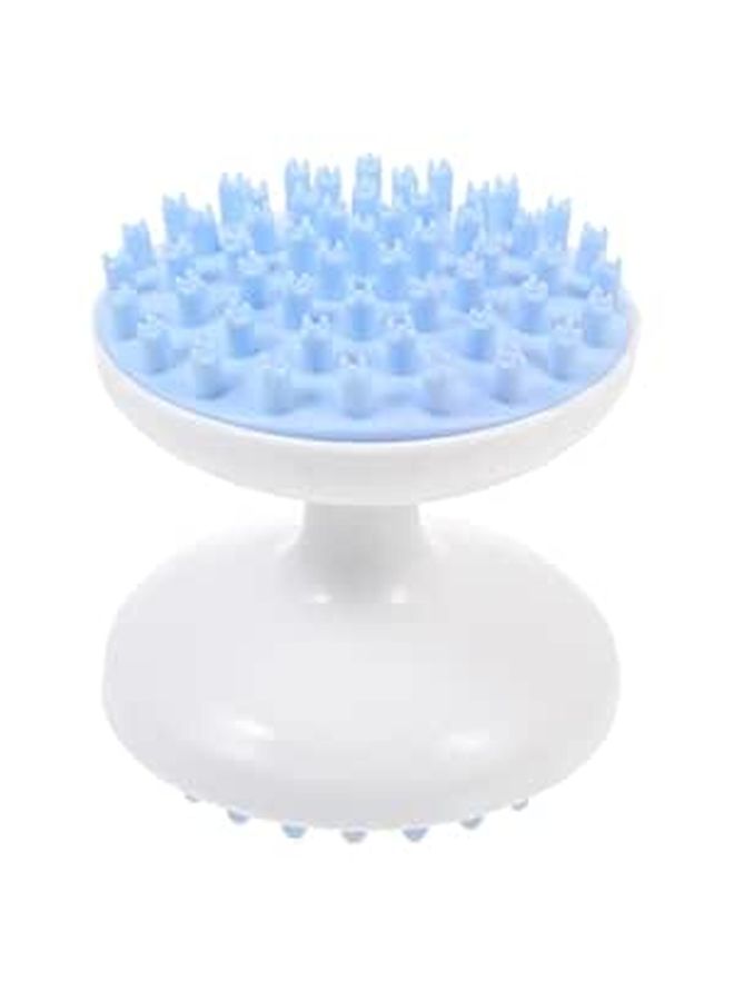 Blue Plastic Cat Grooming Comb Pet Brush For Indoor Bathing Comfort Hair Care - Image 1