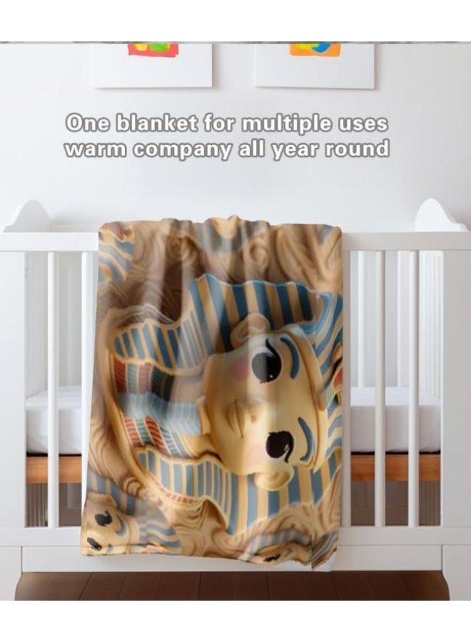 general Flannel thin blanket (warm and comfortable, suitable for sleep, gaming, dust removal and sandproof) 150cm*200cm - 67 - Image 3