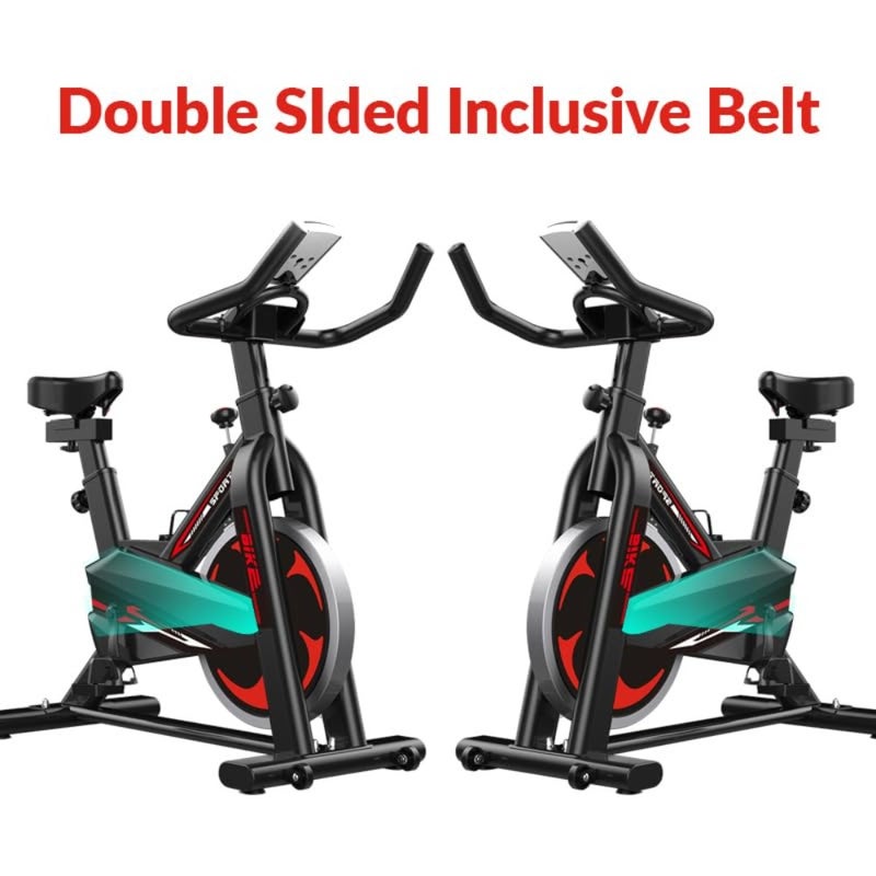 Spin Air Bike Exercise Cycle Machine For Home Gym, Heavy Duty Spinning Flywheel, Weight Capacity 150kg - Image 4