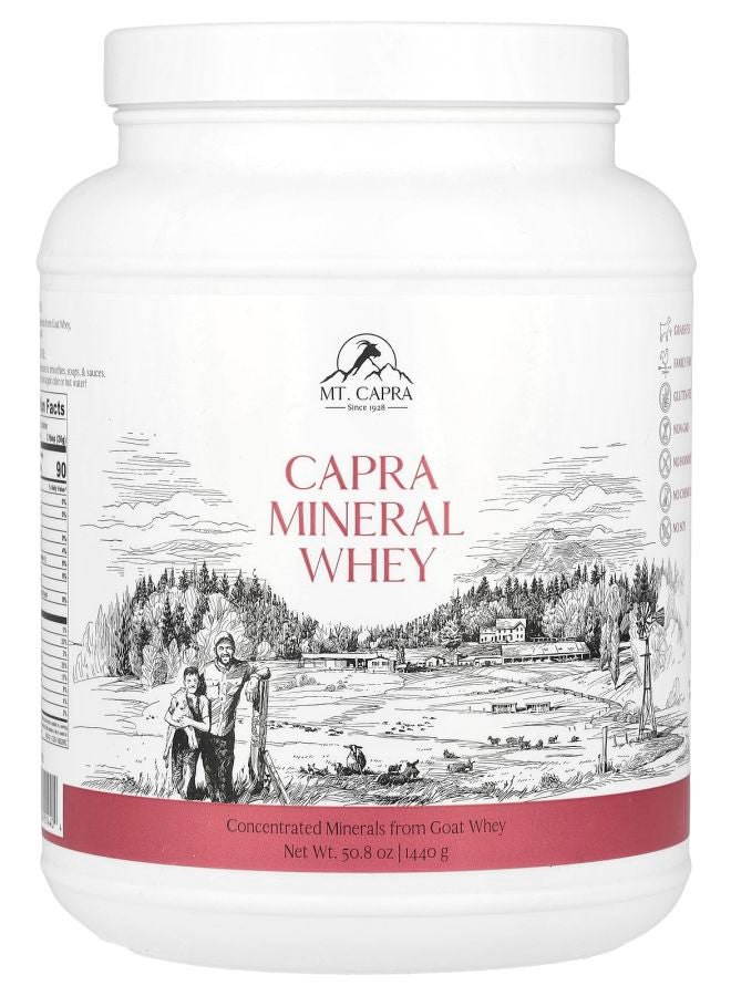 MT. CAPRA SINCE 1928 Capra Mineral Whey 50.8 oz (1440 g)