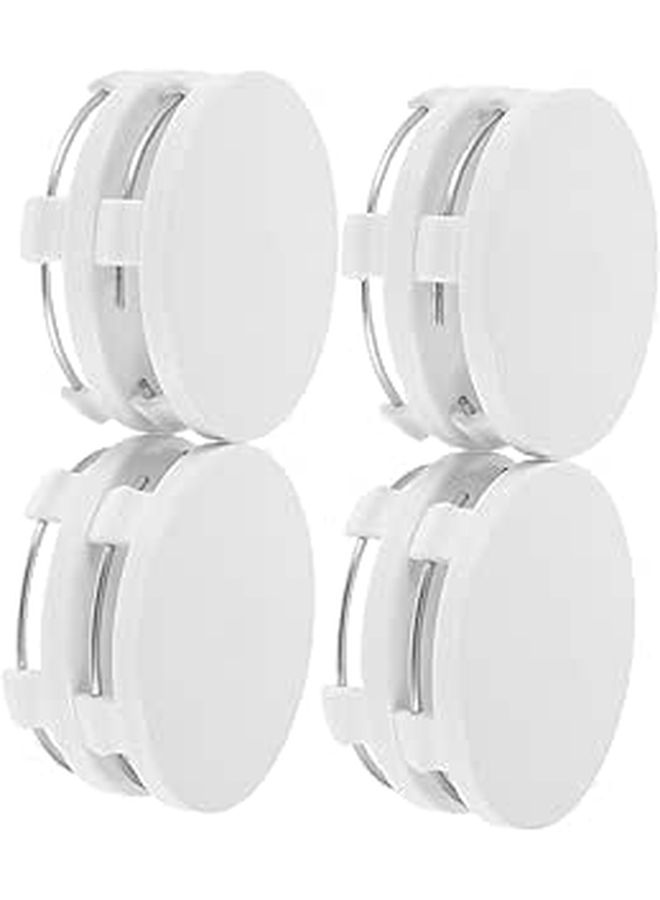 Universal 60mm Hubcap Set of 4 Wheel Covers for Enhanced Vehicle Appearance and Stylish Protection - Image 1