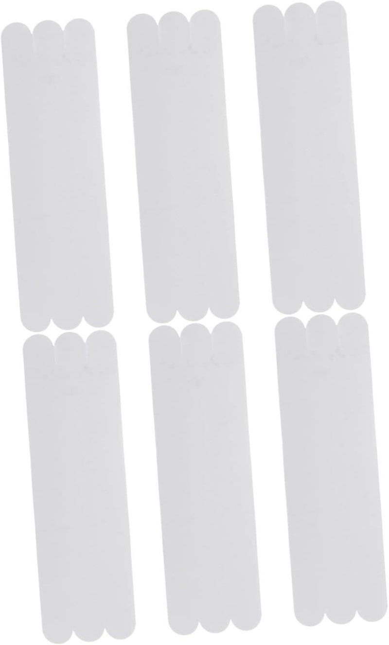 Non Skid Bath Stickers 6 Pcs Adhesive Strips for Shower Tub Stairs Safety - Image 1