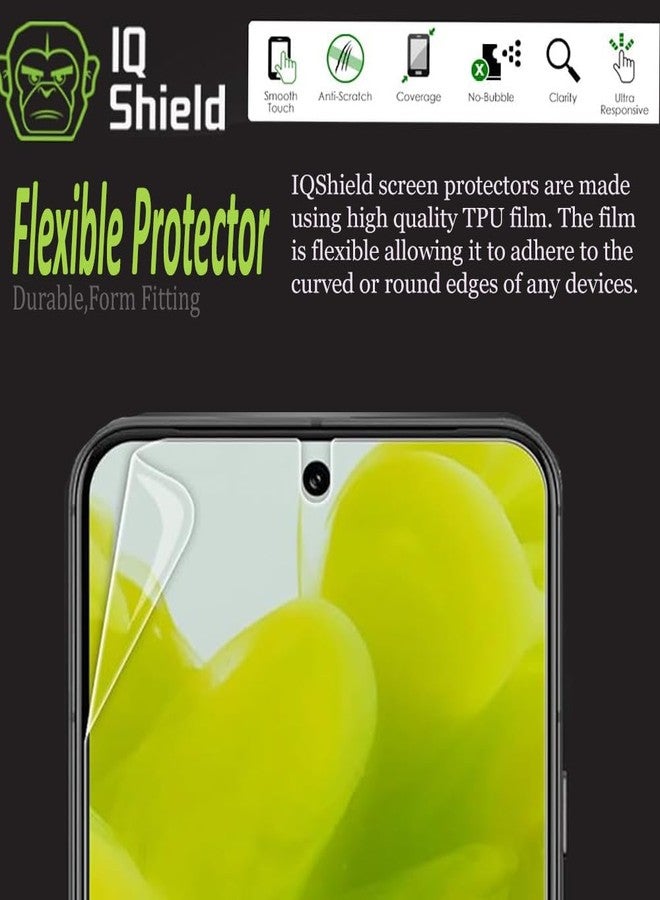 IQShield 2 Pack for Google Pixel 8 Screen Protector - Easy Install, Ultra Thin, Anti-Scratch, Smudge Resistant, Support Fingerprint Unlock, Anti-Bubble Clear TPU Film - Image 3