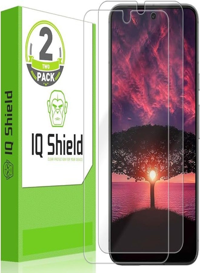 IQShield 2 Pack for Google Pixel 8 Screen Protector - Easy Install, Ultra Thin, Anti-Scratch, Smudge Resistant, Support Fingerprint Unlock, Anti-Bubble Clear TPU Film - Image 1