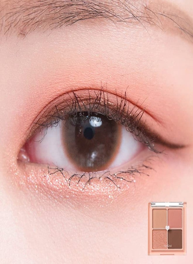 rom&nd Better than Eyes 4 Color Mini Palette, 01 Dry Mango Tulip, Eye Shadow Palette, Daily Natural Shades, Blendable, Rich Colors, Velvety Texture, Matte & Shimmer, High Pigmented, Long Lasting - Image 3
