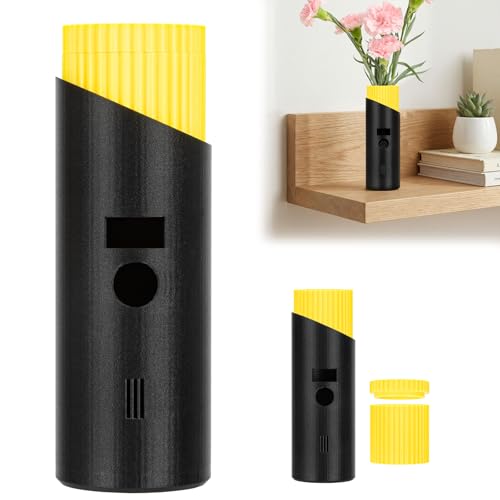 CharmPacks Camera Disguise Vase | Compatible with Ring Indoor Camera 2nd Gen | Conceals and Hides Cameras | Discreet Cable Opening | Blends with Home Decor | Decorative Vase(Plant Not Included) - Image 1