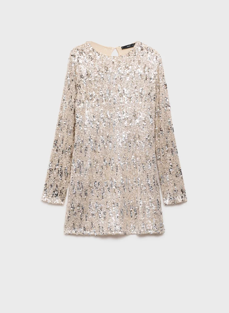 مانجو Sequin Mini Dress