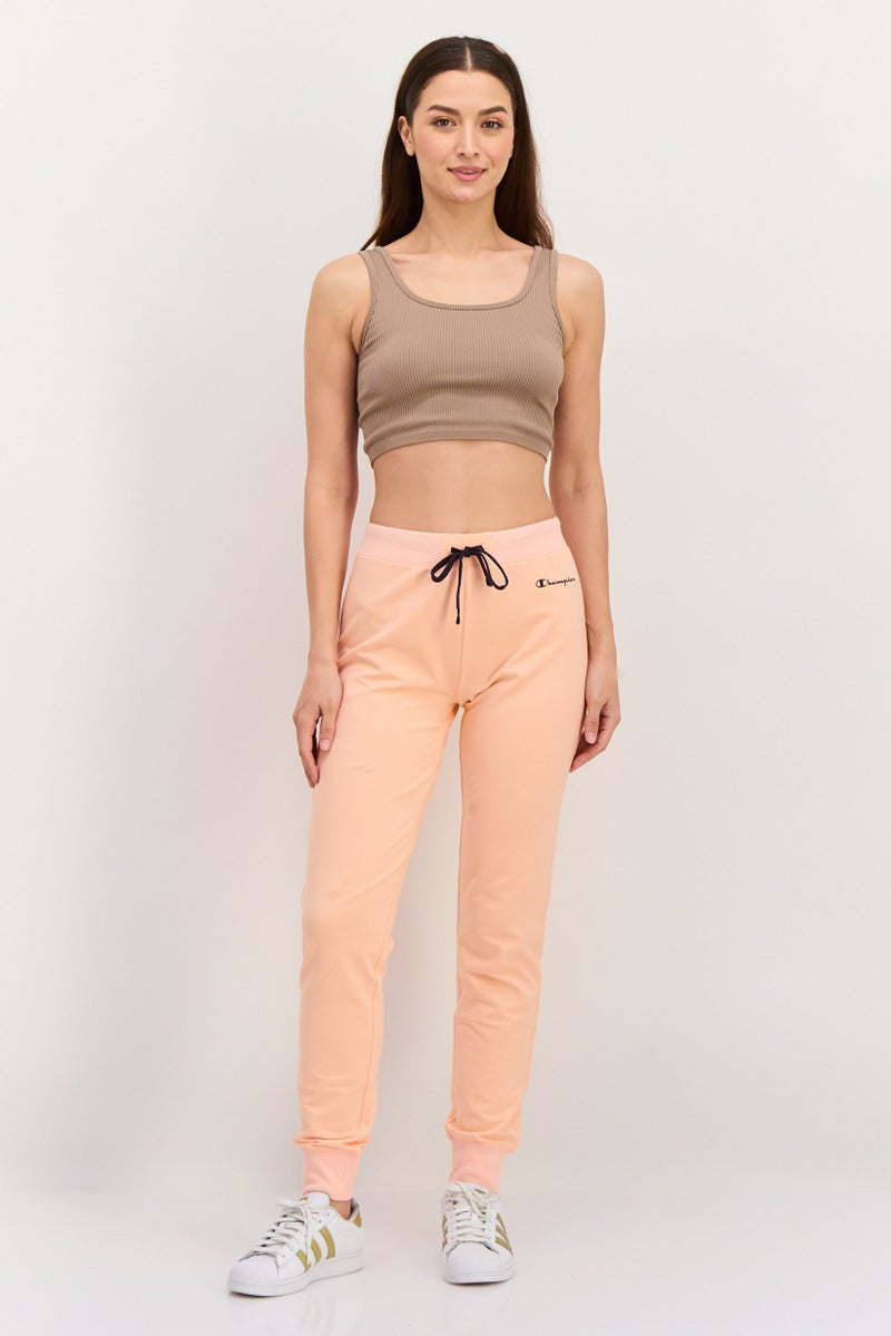 Champion Women Sportswear Fit Outdoor Jogger Pants, Coral Orange - Image 4