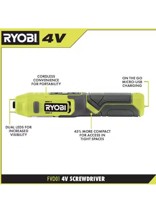 Ryobi 4V SCREWDRIVER - Image 2