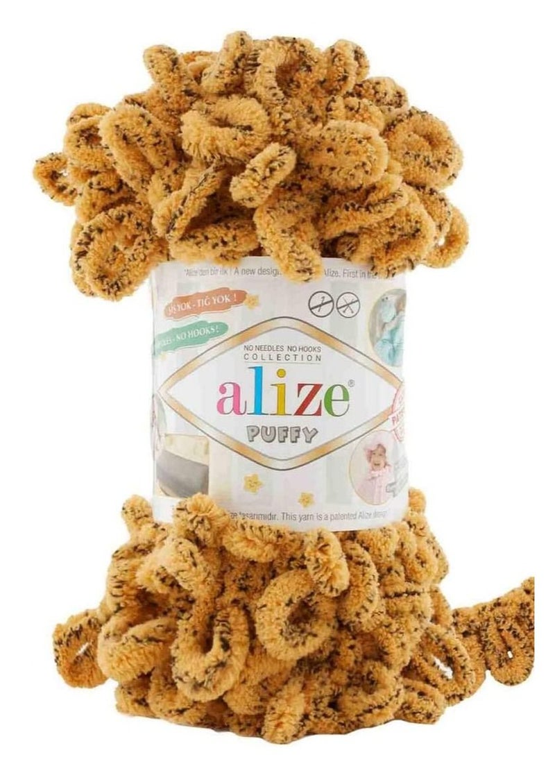 ALIZE PUFFY HAND KNITTING YARN COLOR NO.716 (PACK OF 3PCS)