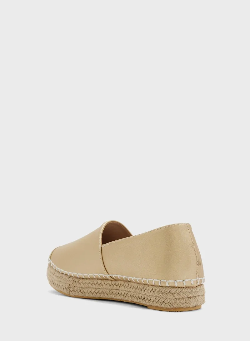 Ginger Toecap Slip On Espadrille