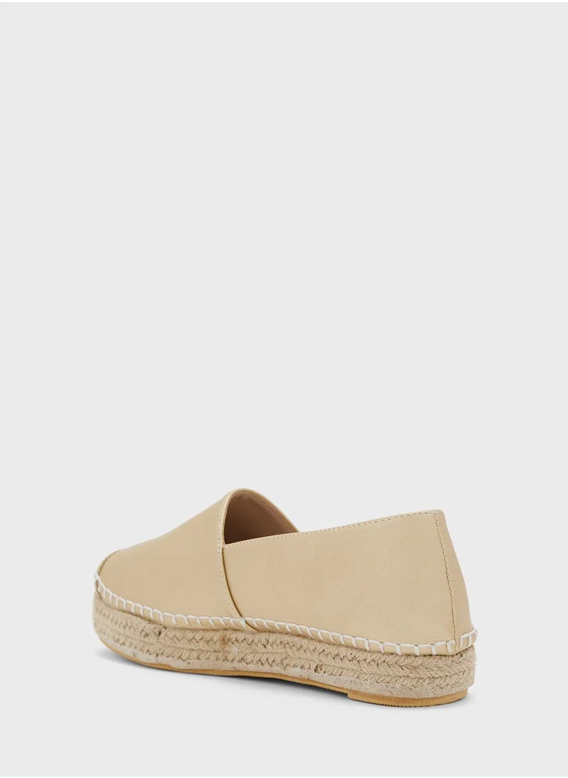 Ginger Toecap Slip On Espadrille