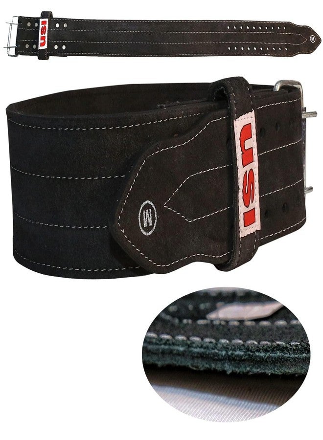 USI UNIVERSAL Weight Lifting Belt - 790PL Power Lifting for Men & Women, Weightlifting Competition Workout Training Back Support, 6mm Thick, 4" Wide Leather Gym Belt (X-Large) - Image 1