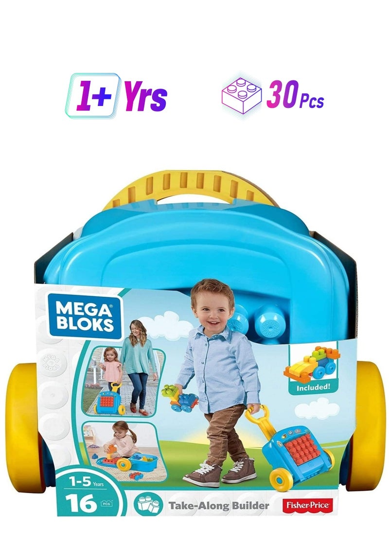 Mega Bloks Mega Bloks Take Along Builder - 12 Months & Above  - Image 1