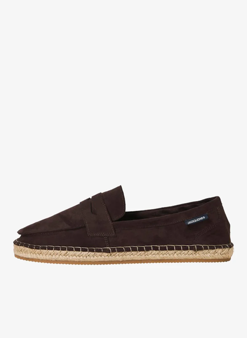 JACK & JONES Brown Stone Casual Slip Ons Espadrilles for Men | Best Price UAE